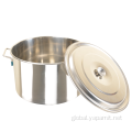 Steel Soup Pot Oblique Style Short Stainless Steel Soup Barrel Factory